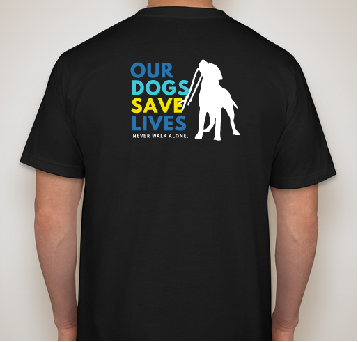 NICST: Dogs4Diabetics Fundraiser - unisex shirt design - back