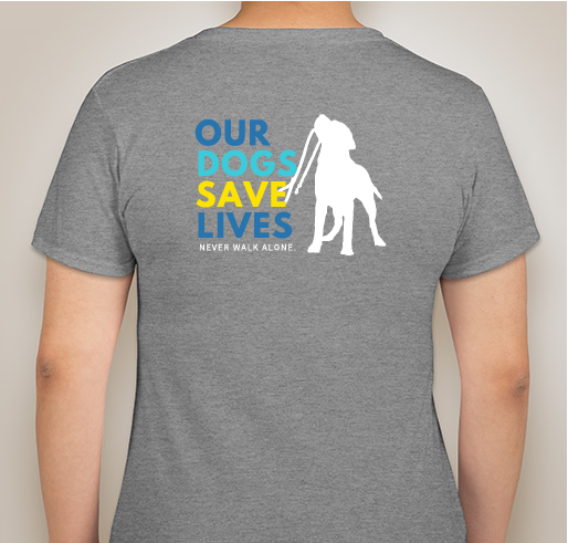 NICST: Dogs4Diabetics Fundraiser - unisex shirt design - back