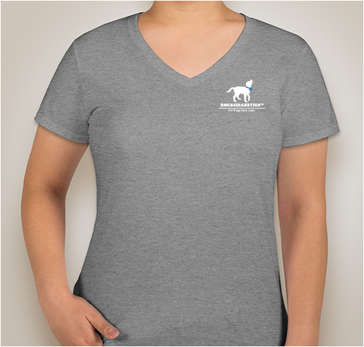 NICST: Dogs4Diabetics Fundraiser - unisex shirt design - front