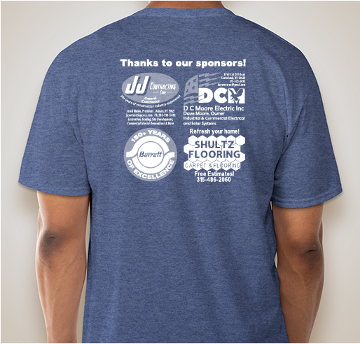 Lewis County Humane Society Clothing Fundraiser Fundraiser - unisex shirt design - back