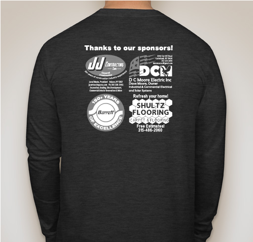 Lewis County Humane Society Clothing Fundraiser Fundraiser - unisex shirt design - back
