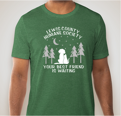 Lewis County Humane Society Clothing Fundraiser Fundraiser - unisex shirt design - front