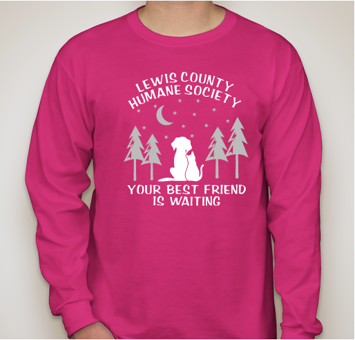 Lewis County Humane Society Clothing Fundraiser Fundraiser - unisex shirt design - front