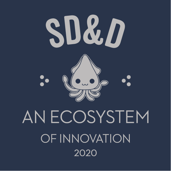 SD&D Ecosystem shirt design - zoomed