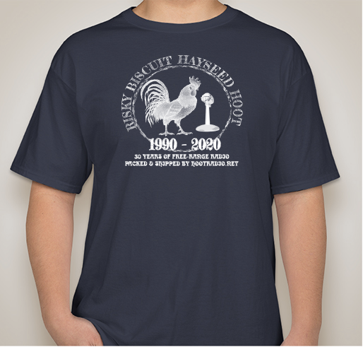 Final Risky Biscuit Hayseed Hoot T-Shirt! Fundraiser - unisex shirt design - front