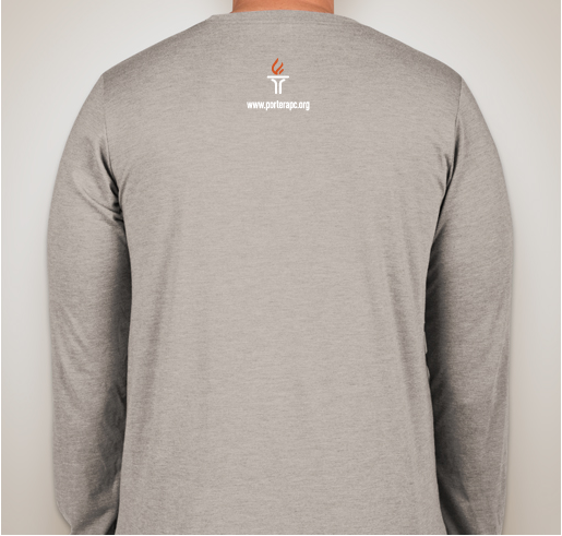 PAPC Tri-Blend Shirts Fundraiser - unisex shirt design - back