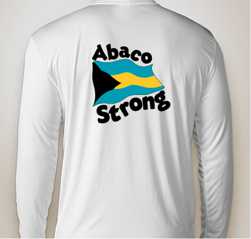 Hurricane Dorian Survivors, Doug and Ginger The Turtles for Abaco Strong Fundraiser - unisex shirt design - back