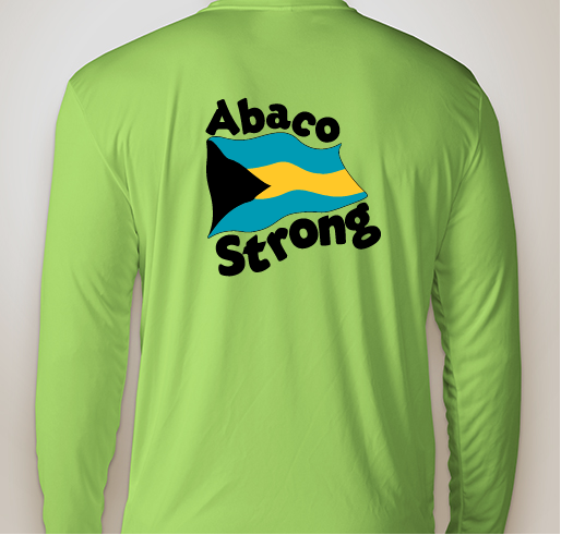 Hurricane Dorian Survivors, Doug and Ginger The Turtles for Abaco Strong Fundraiser - unisex shirt design - back