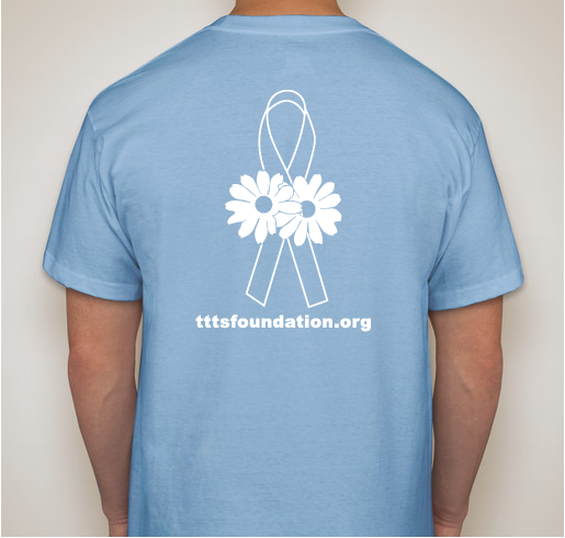 FIGHT TTTS! International TTTS Awareness Month Fundraiser - unisex shirt design - back