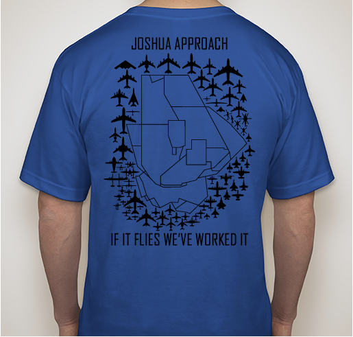 Joshua Control Facility NATCA for NCF Fundraiser - unisex shirt design - back