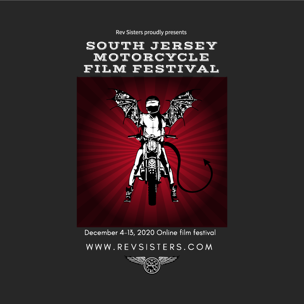 Rev Sisters Present South Jersey Moto Film Festival shirt design - zoomed