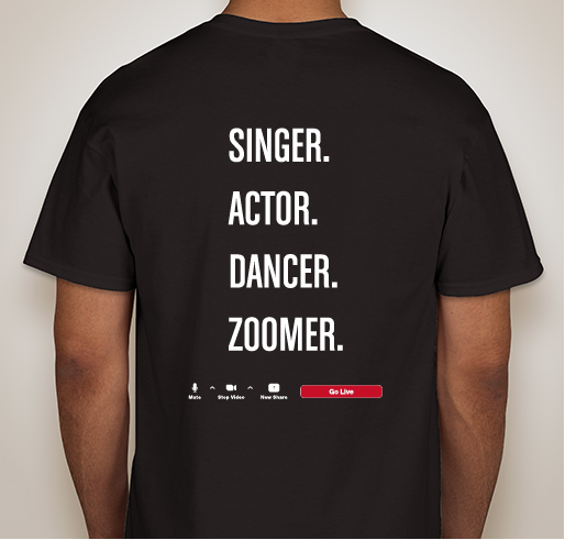 Merchandise Fundraiser Fundraiser - unisex shirt design - back