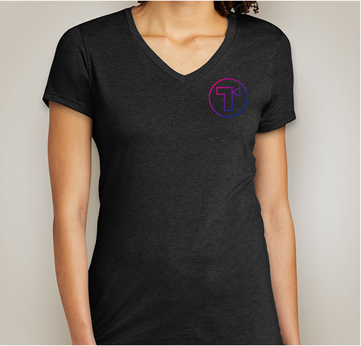 Allmade Women’s Tri-Blend V-Neck T-shirt