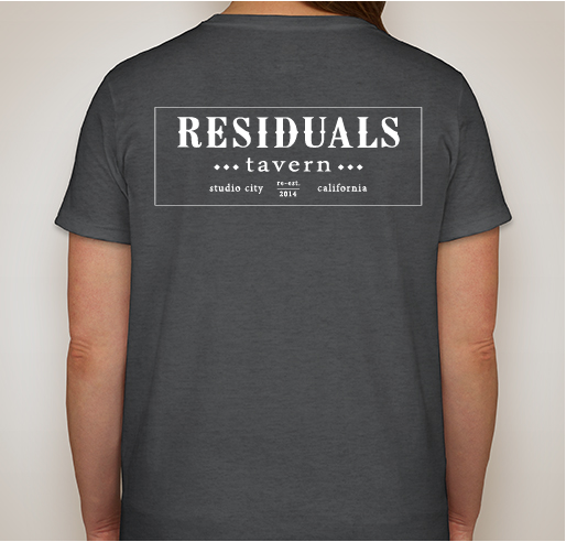 Save Residuals Tavern Fundraiser - unisex shirt design - back