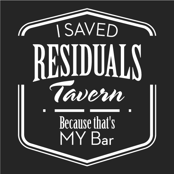 Save Residuals Tavern shirt design - zoomed