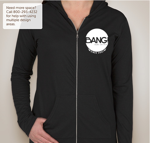 Wear your love for Bang! Salon Fundraiser - unisex shirt design - front